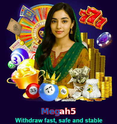 Megah5 game app for Pakistan players